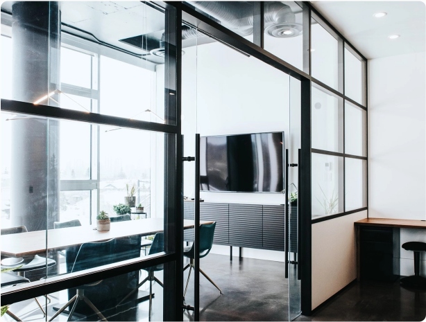 Quality conference table - office furniture Alberta