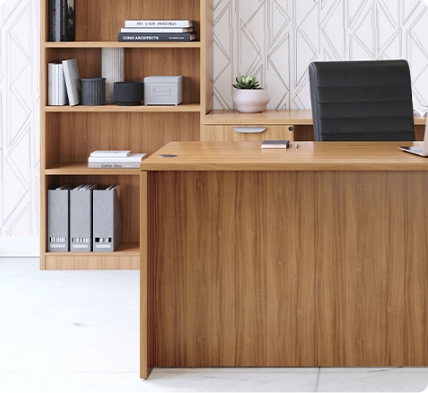 Modern office desk for professional workspace