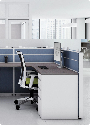Modern office desk for professional workspace