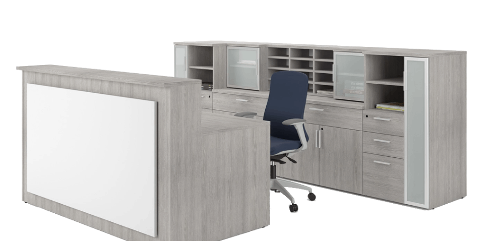 Modern office desk for professional workspace