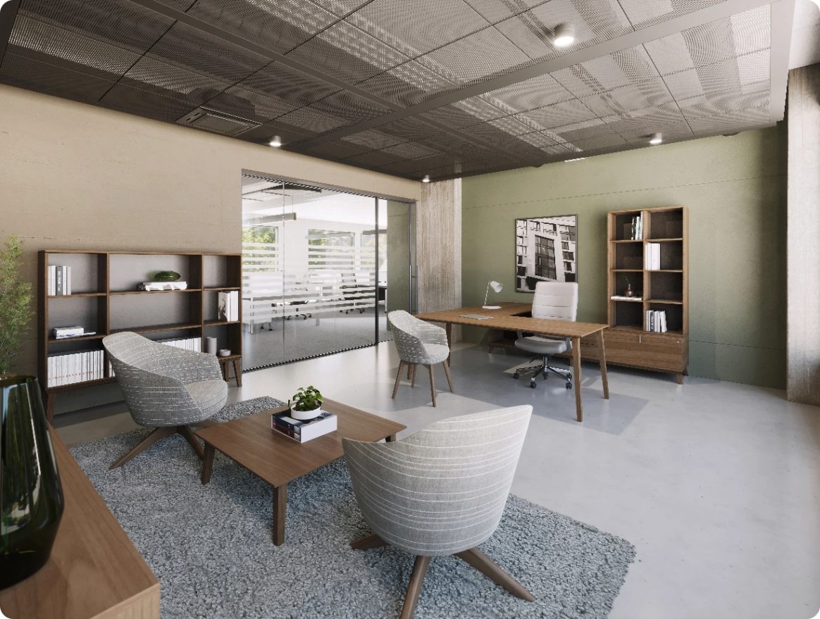 Professional office design and furniture planning