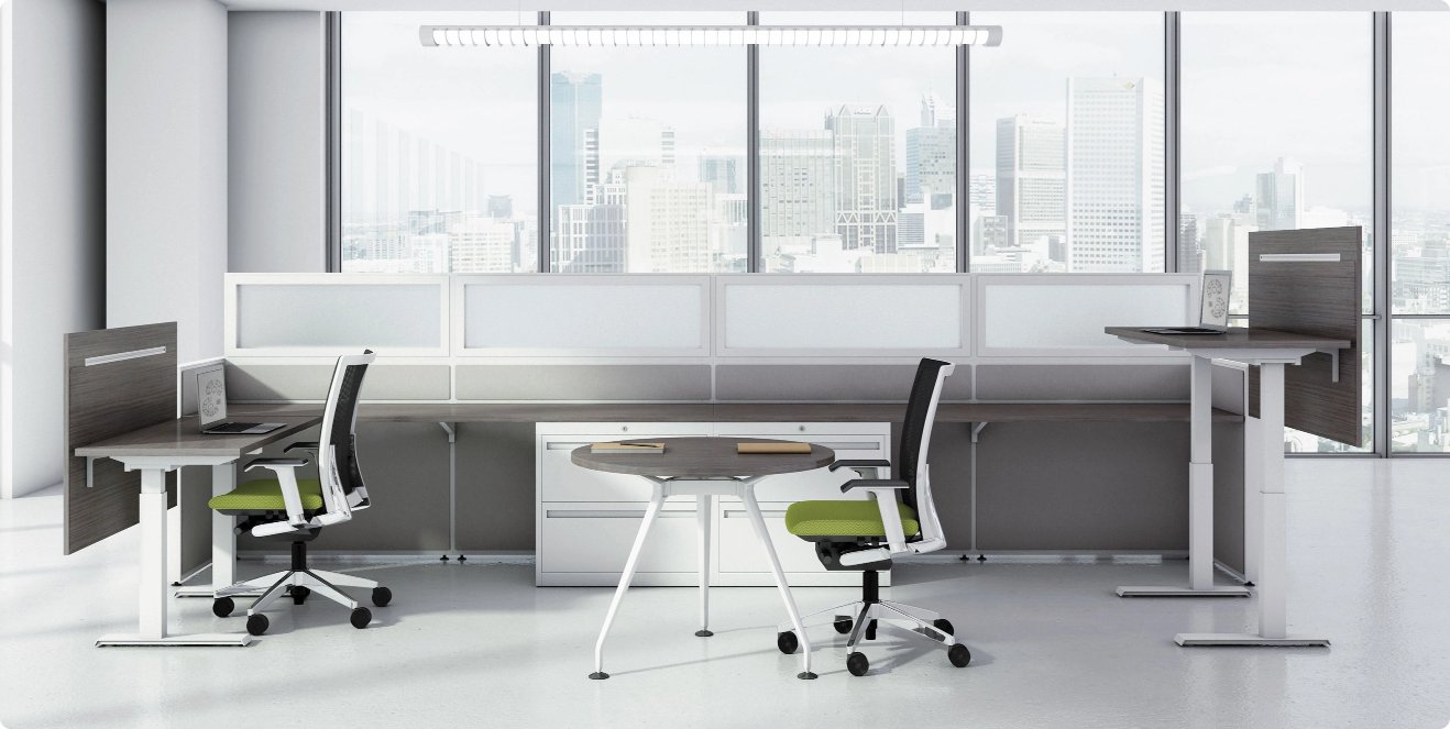 Contemporary office furniture - workspace solutions