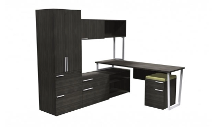 Modern office furniture Calgary - LAYOUT 6