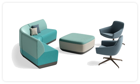 Professional office design and furniture planning