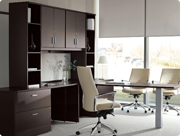Executive office desk Calgary - Alberta office furniture