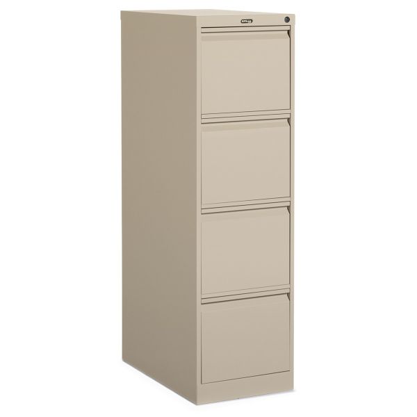 High-quality 4 Drawer Letter Width Vertical File for workplace