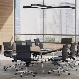 Upscale Rectangular Boardroom Tables - Calgary office furniture solutions