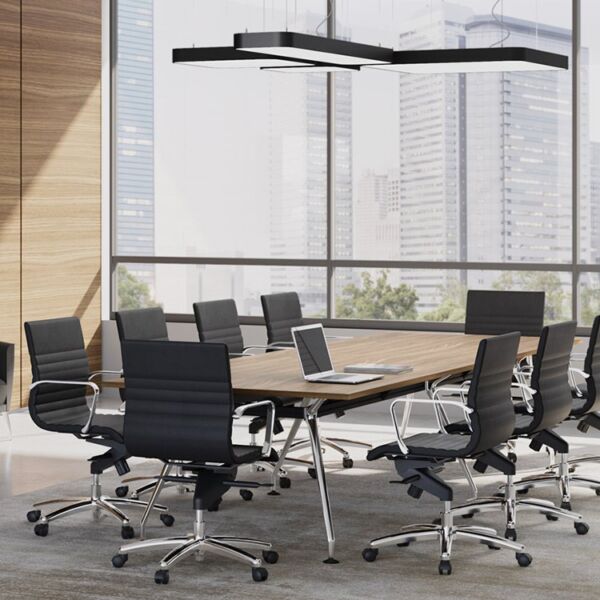 Upscale Rectangular Boardroom Tables - Calgary office furniture solutions