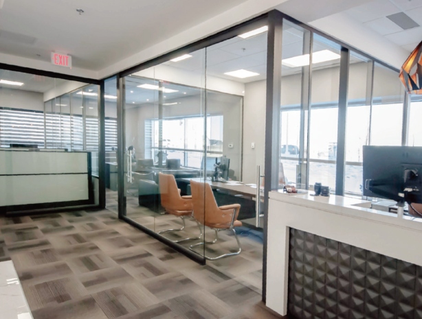 Reception area office